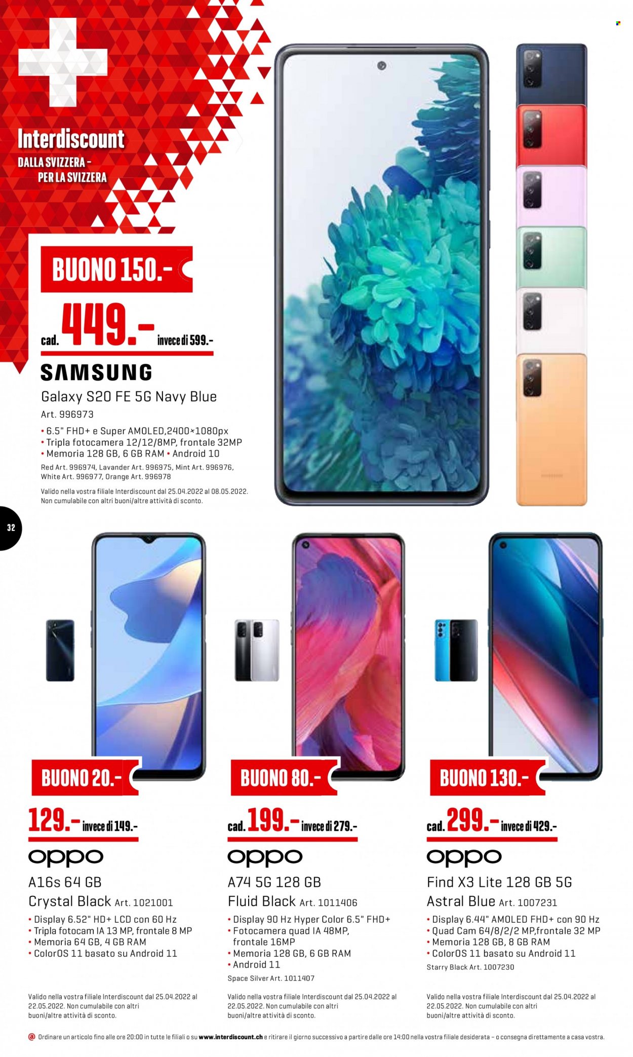 Catalogue Interdiscount - 2.5.2022 - 8.5.2022. Page 32