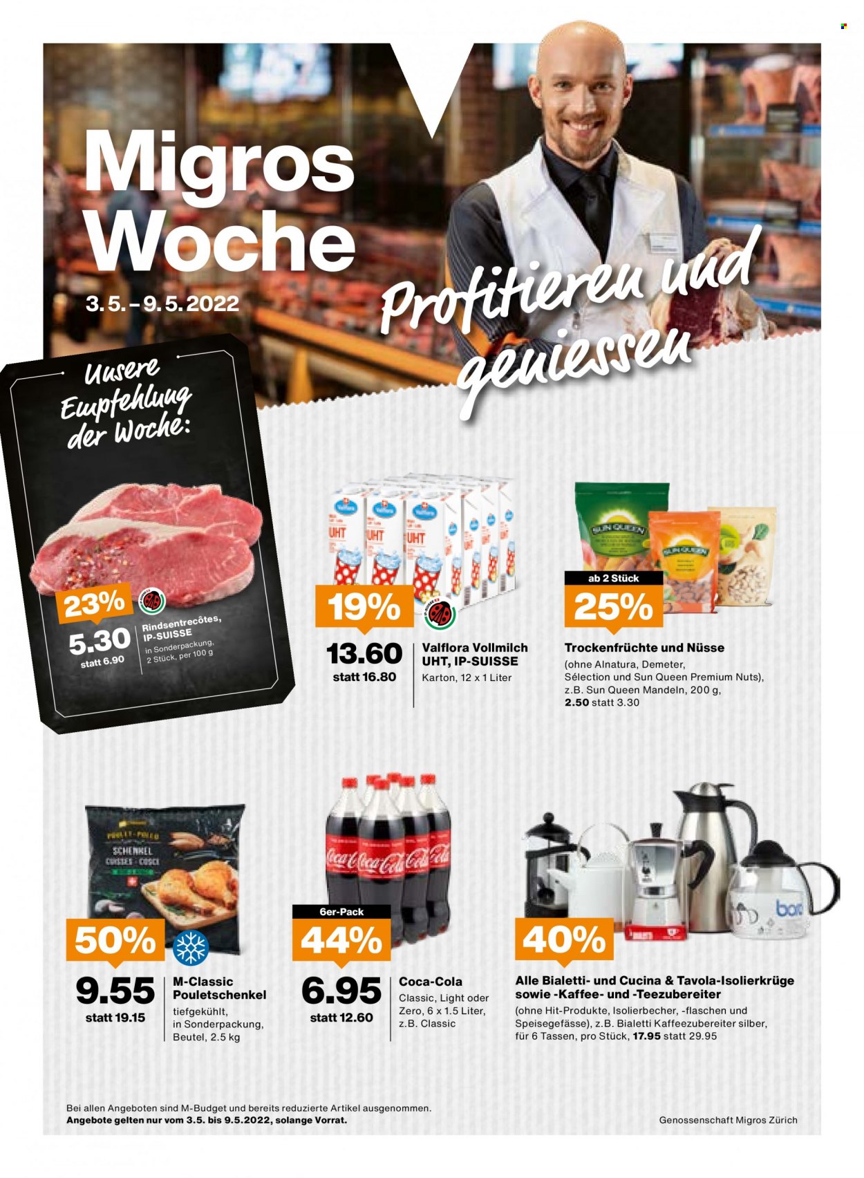 Catalogue Migros - 3.5.2022 - 9.5.2022. Page 1