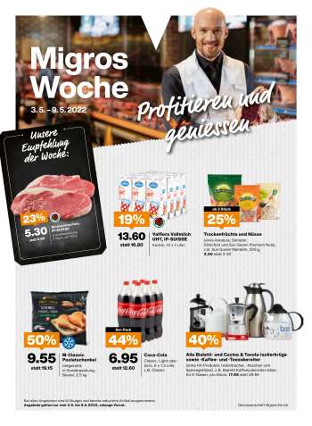 Catalogue Migros - 3.5.2022 - 9.5.2022.