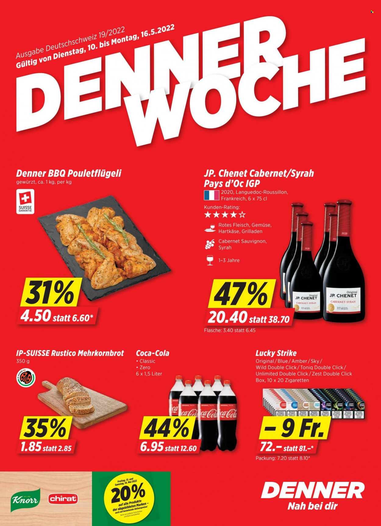 Catalogue Denner - 10.5.2022 - 16.5.2022. Page 1