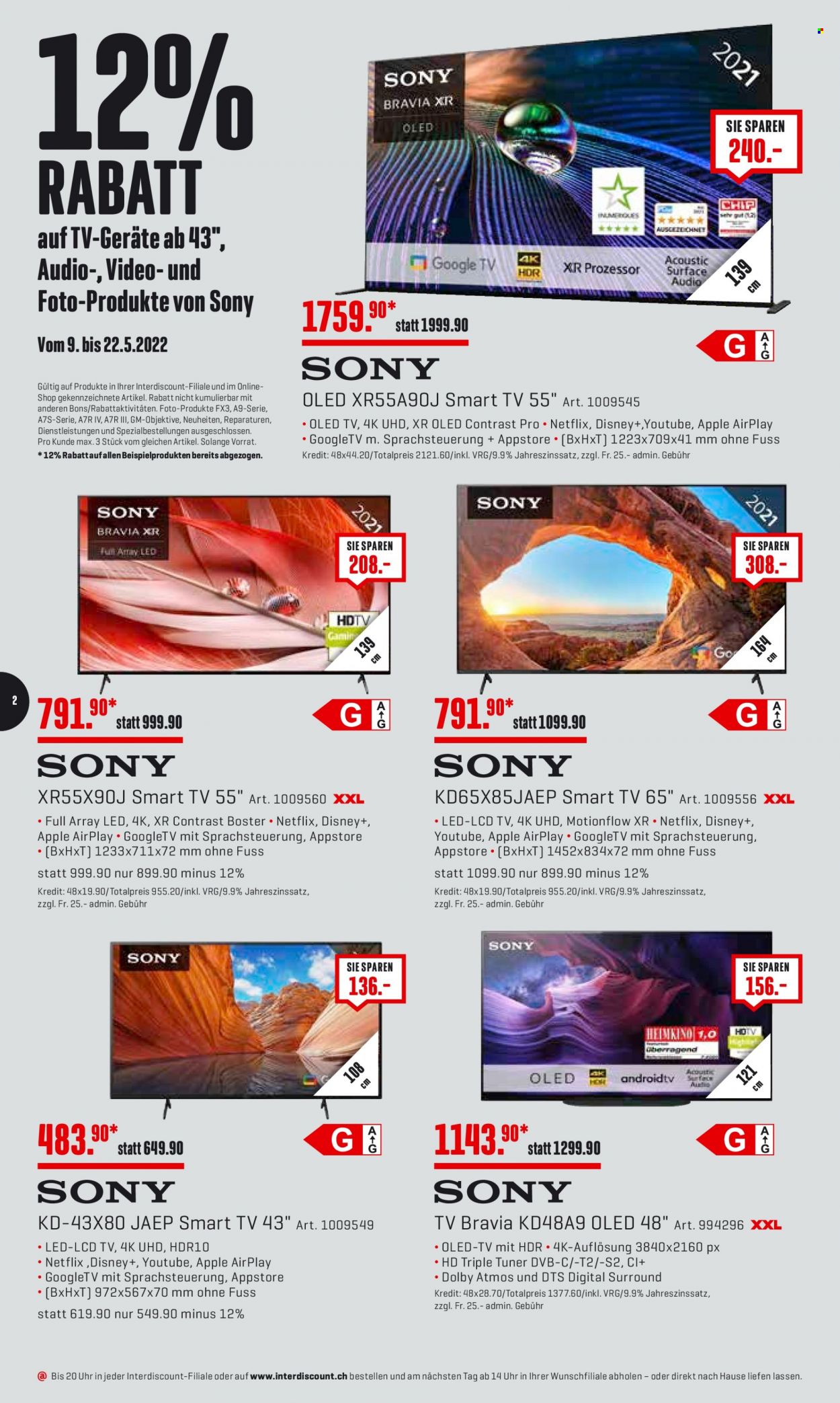 Volantino Interdiscount - 9.5.2022 - 22.5.2022. Pagina 2