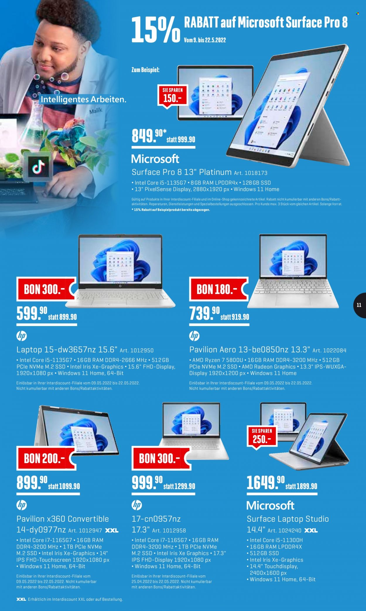 Volantino Interdiscount - 9.5.2022 - 22.5.2022. Pagina 11
