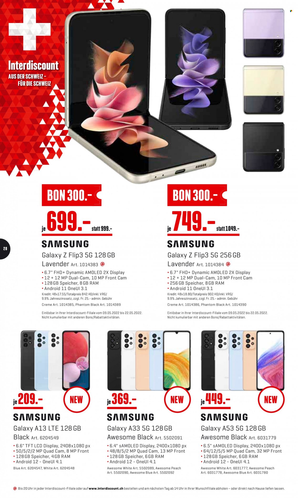 Volantino Interdiscount - 9.5.2022 - 22.5.2022. Pagina 28