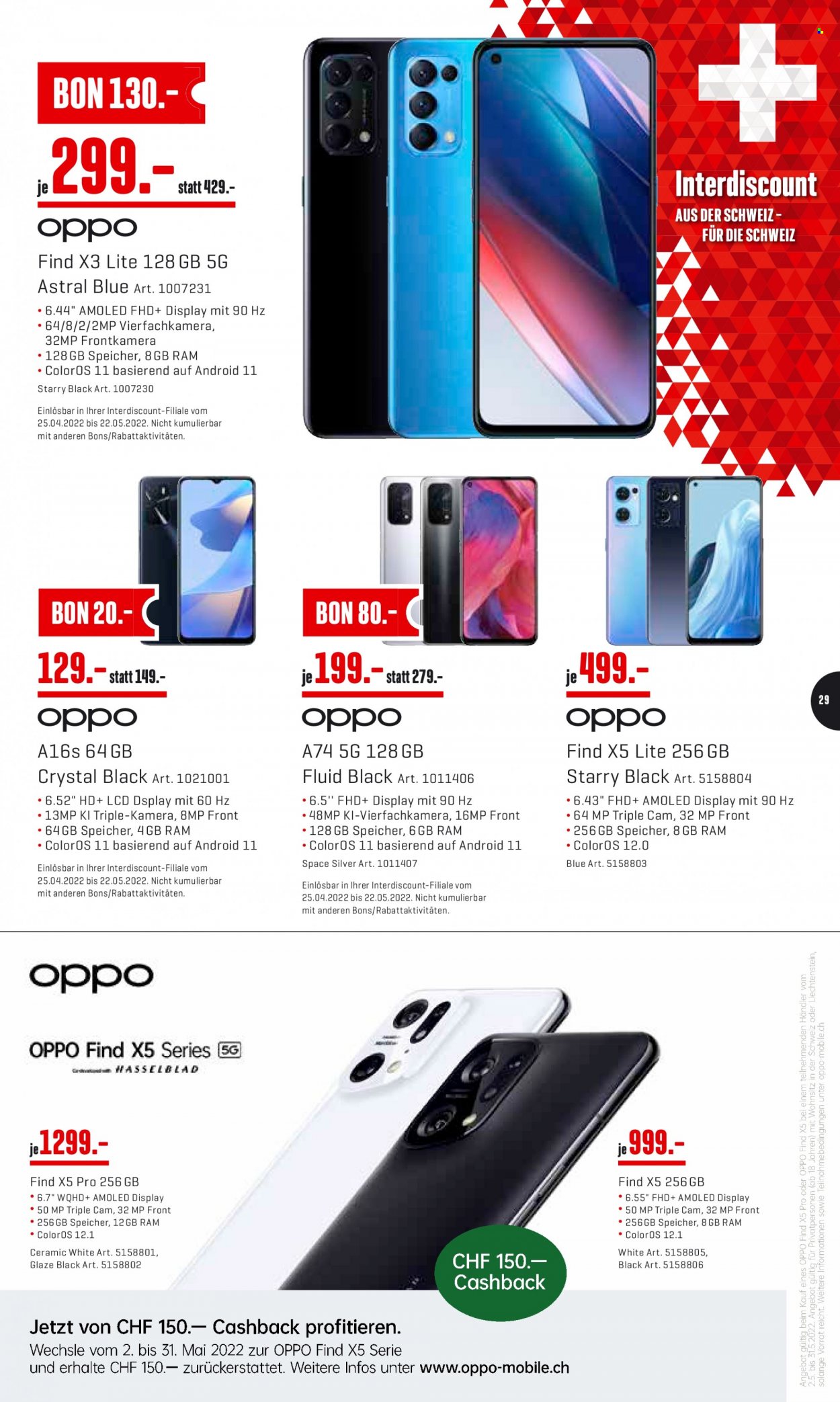 Volantino Interdiscount - 9.5.2022 - 22.5.2022. Pagina 29