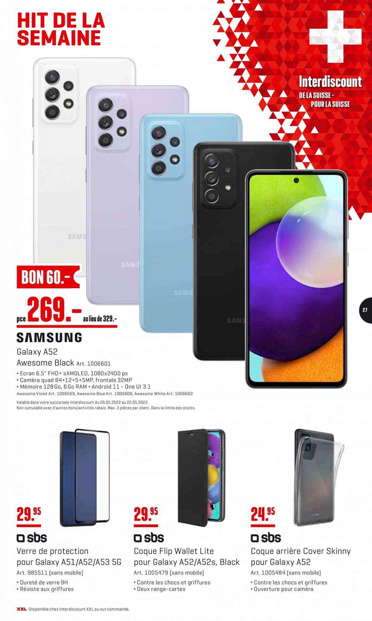 Volantino Interdiscount - 9.5.2022 - 22.5.2022. Pagina 27
