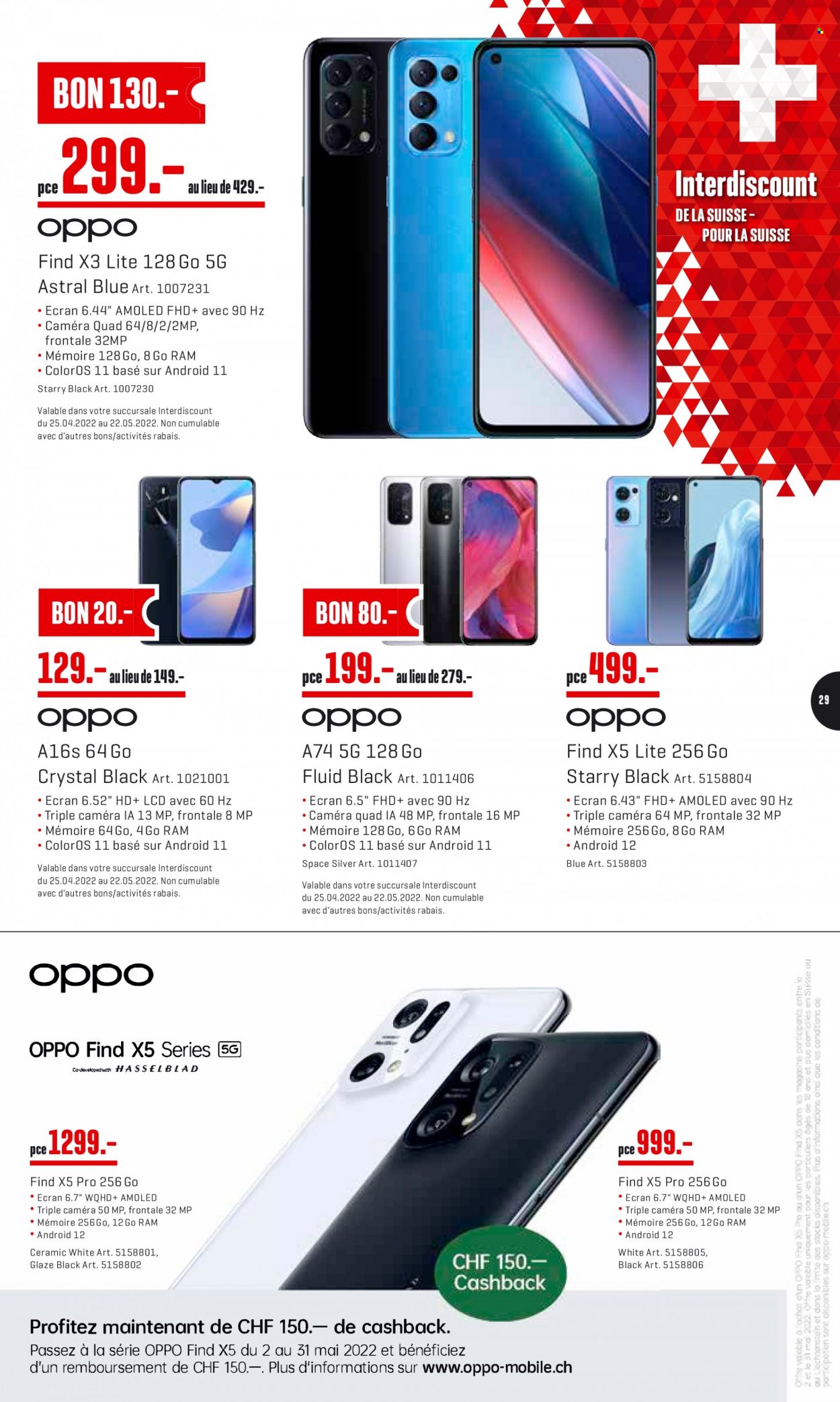 Volantino Interdiscount - 9.5.2022 - 22.5.2022. Pagina 29
