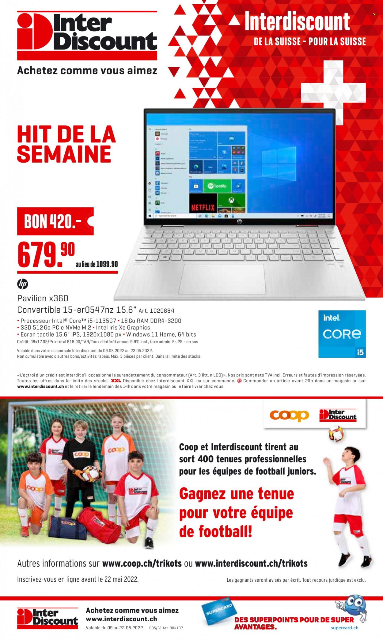 Volantino Interdiscount - 9.5.2022 - 22.5.2022. Pagina 32