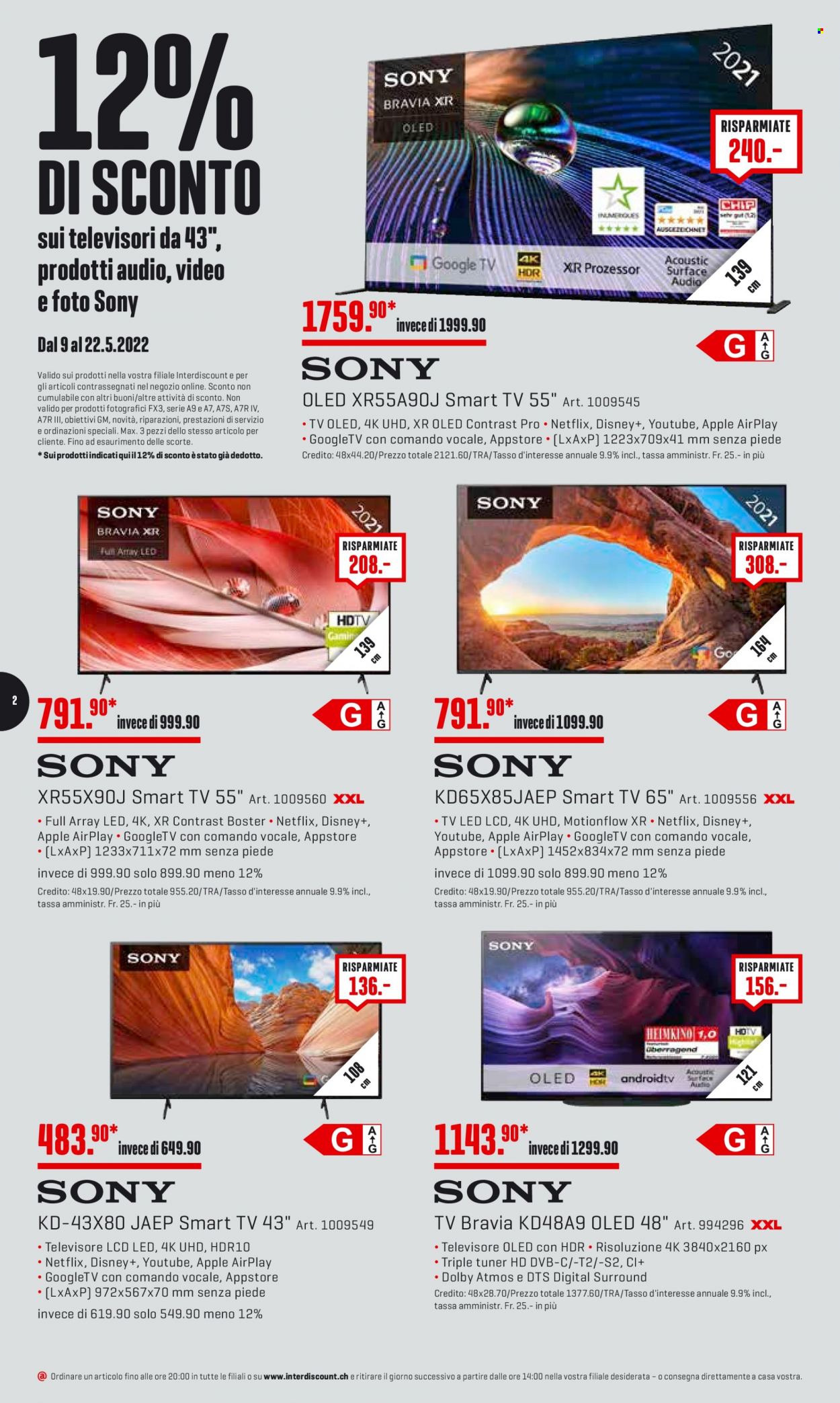 Volantino Interdiscount - 9.5.2022 - 22.5.2022. Pagina 2