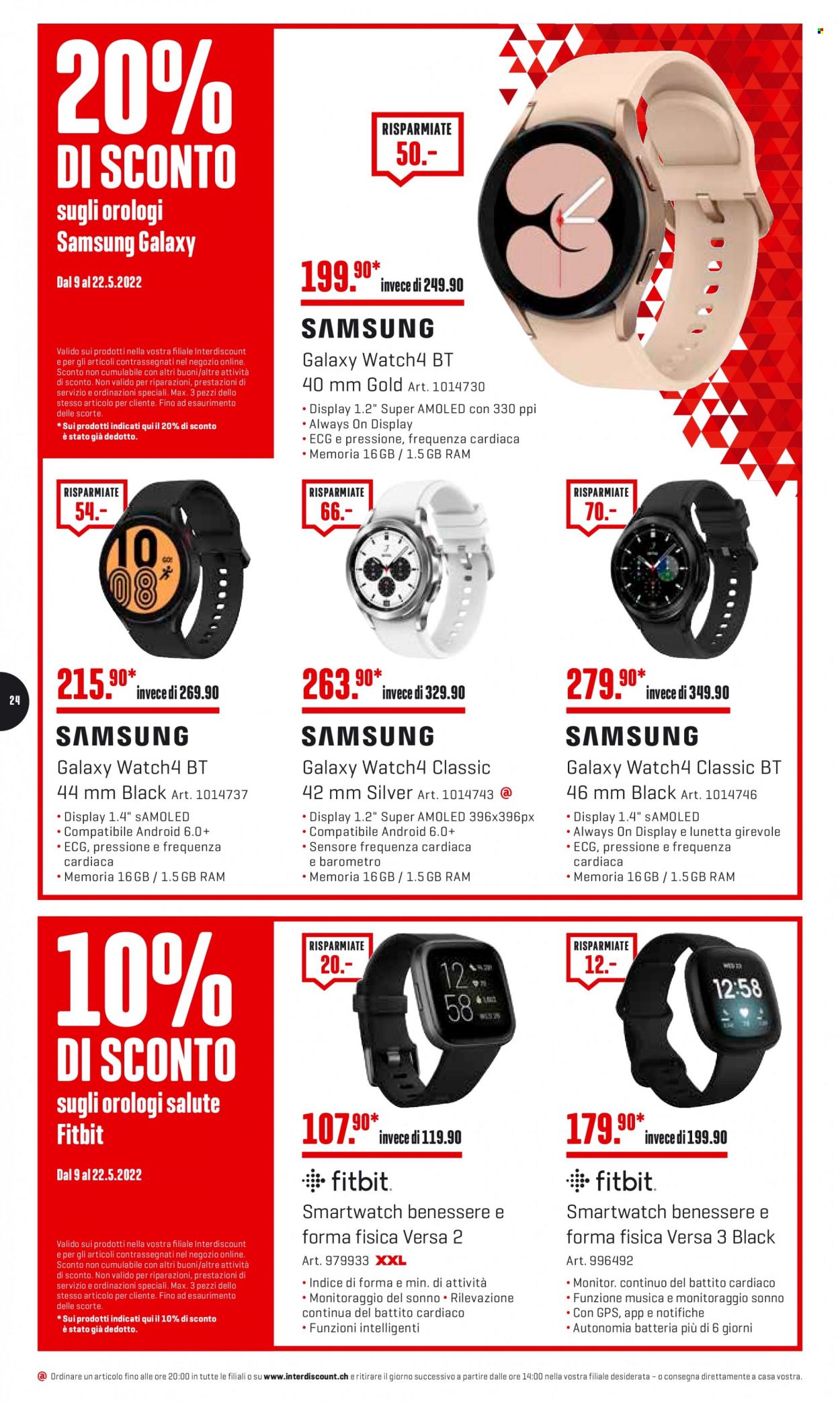 Volantino Interdiscount - 9.5.2022 - 22.5.2022. Pagina 24