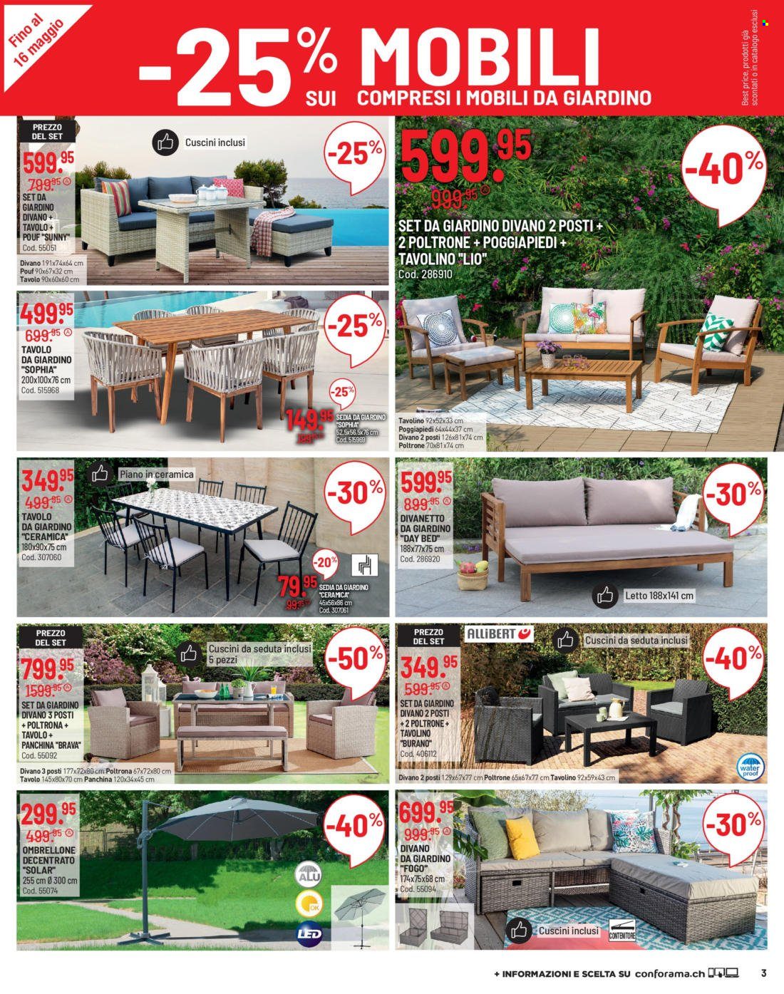 Volantino Conforama - 10.5.2022 - 23.5.2022. Pagina 3
