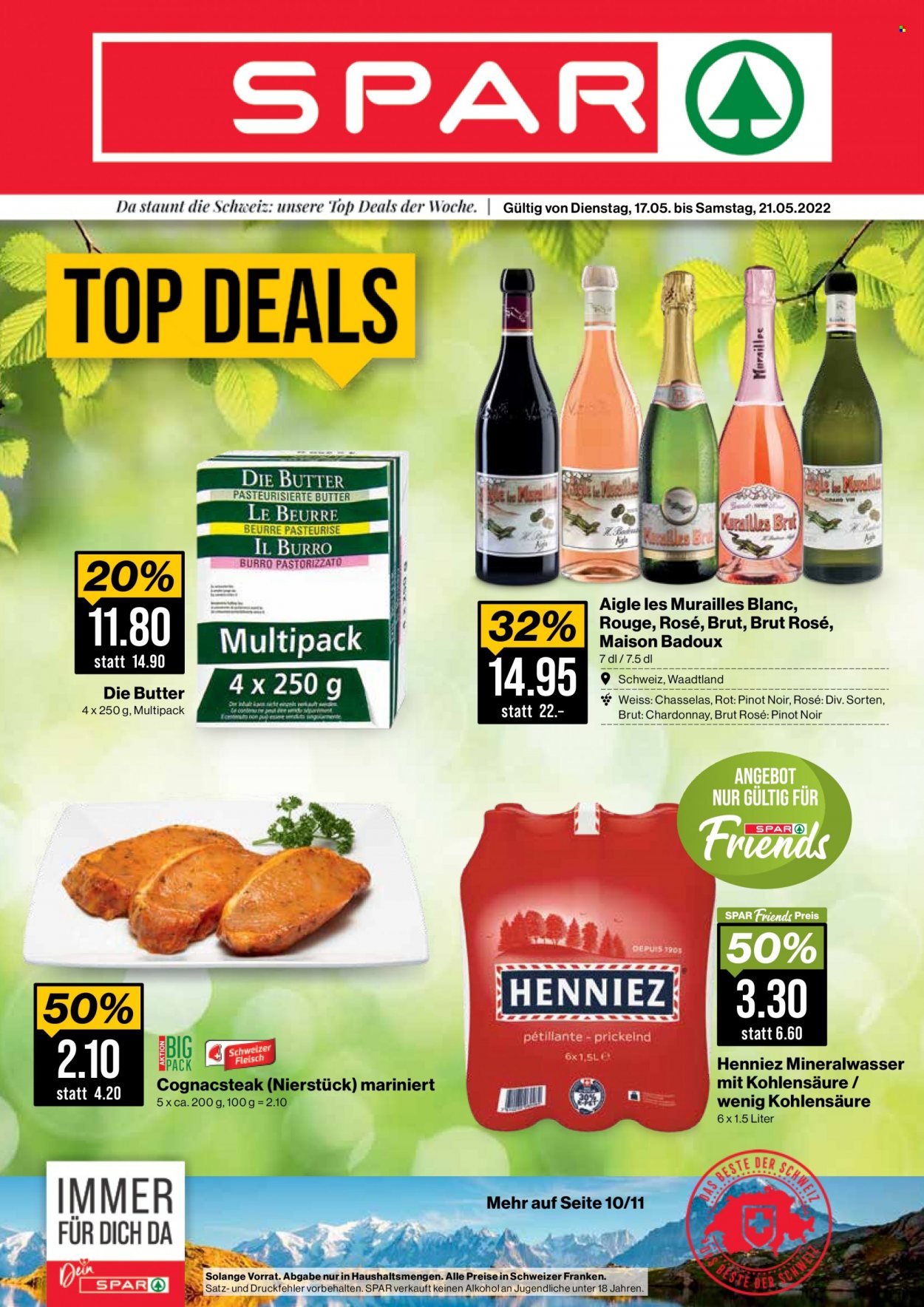Volantino SPAR - 17.5.2022 - 21.5.2022. Pagina 1