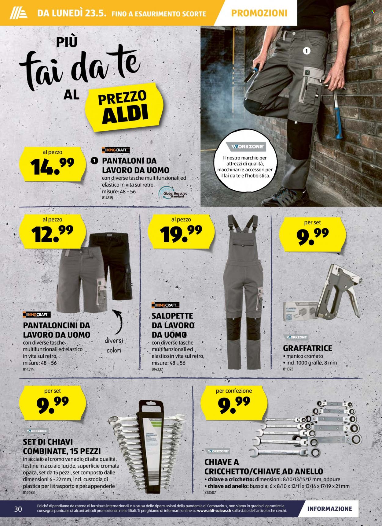 Volantino Aldi - 19.5.2022 - 24.5.2022. Pagina 30