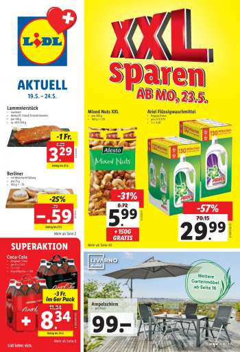 Prospekte Lidl - 19.5.2022 - 24.5.2022.