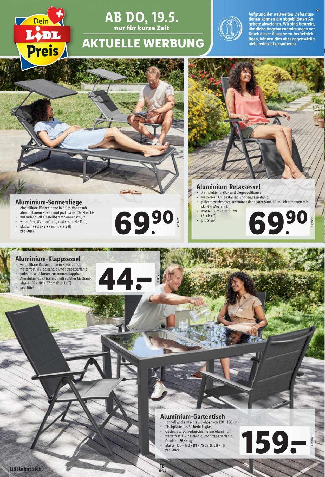 Prospekt Lidl - 19.5.2022 - 24.5.2022. Seite 16