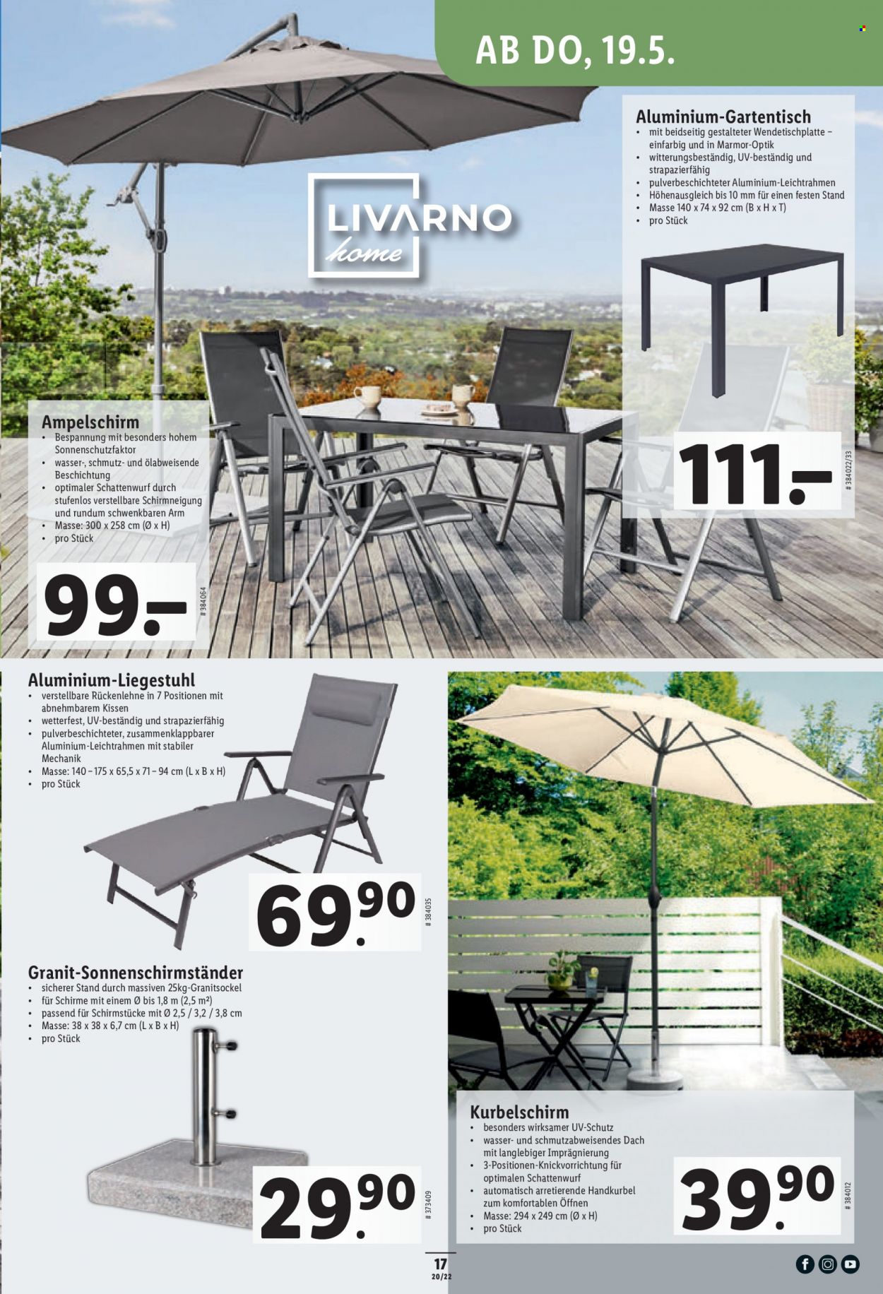 Prospekt Lidl - 19.5.2022 - 24.5.2022. Seite 17