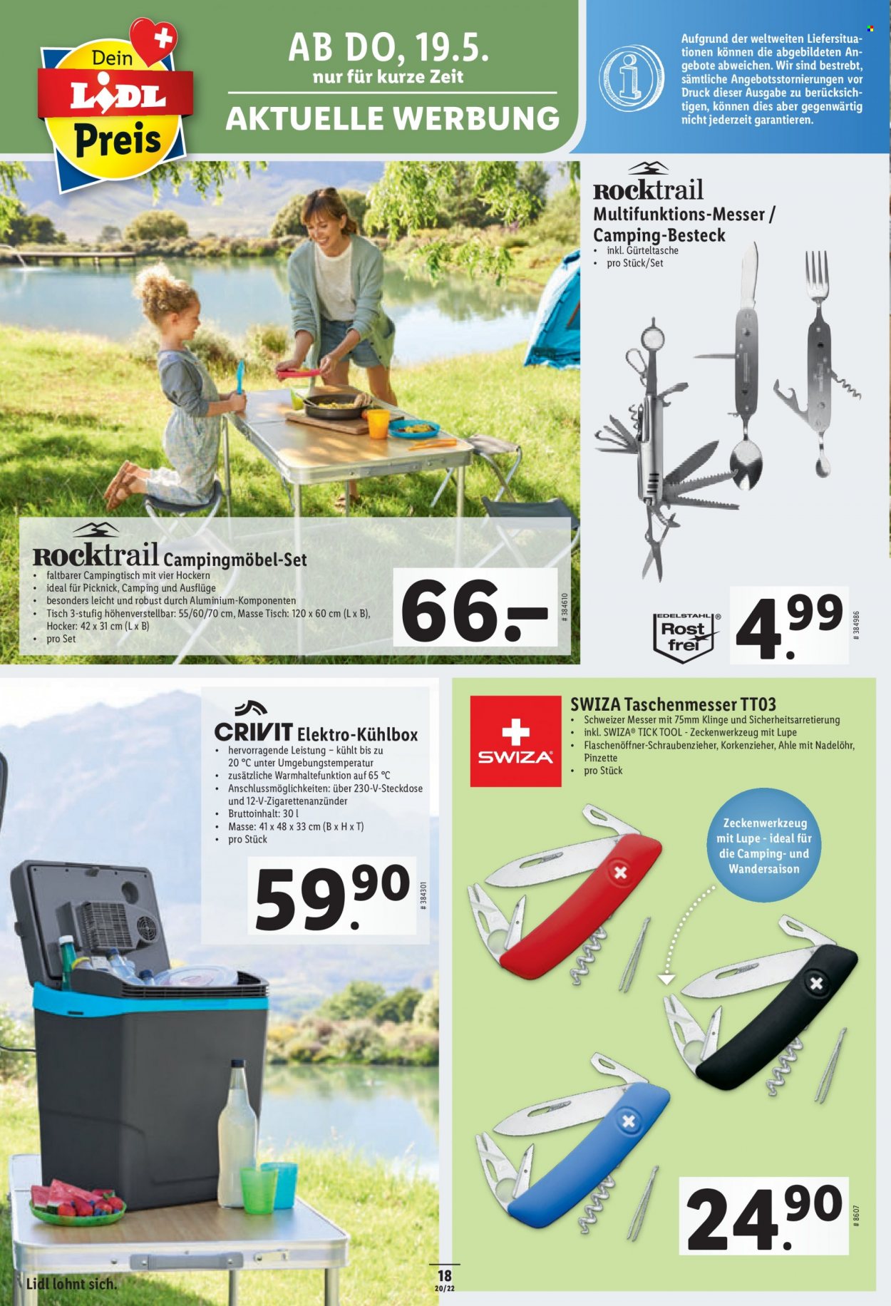 Prospekt Lidl - 19.5.2022 - 24.5.2022. Seite 18