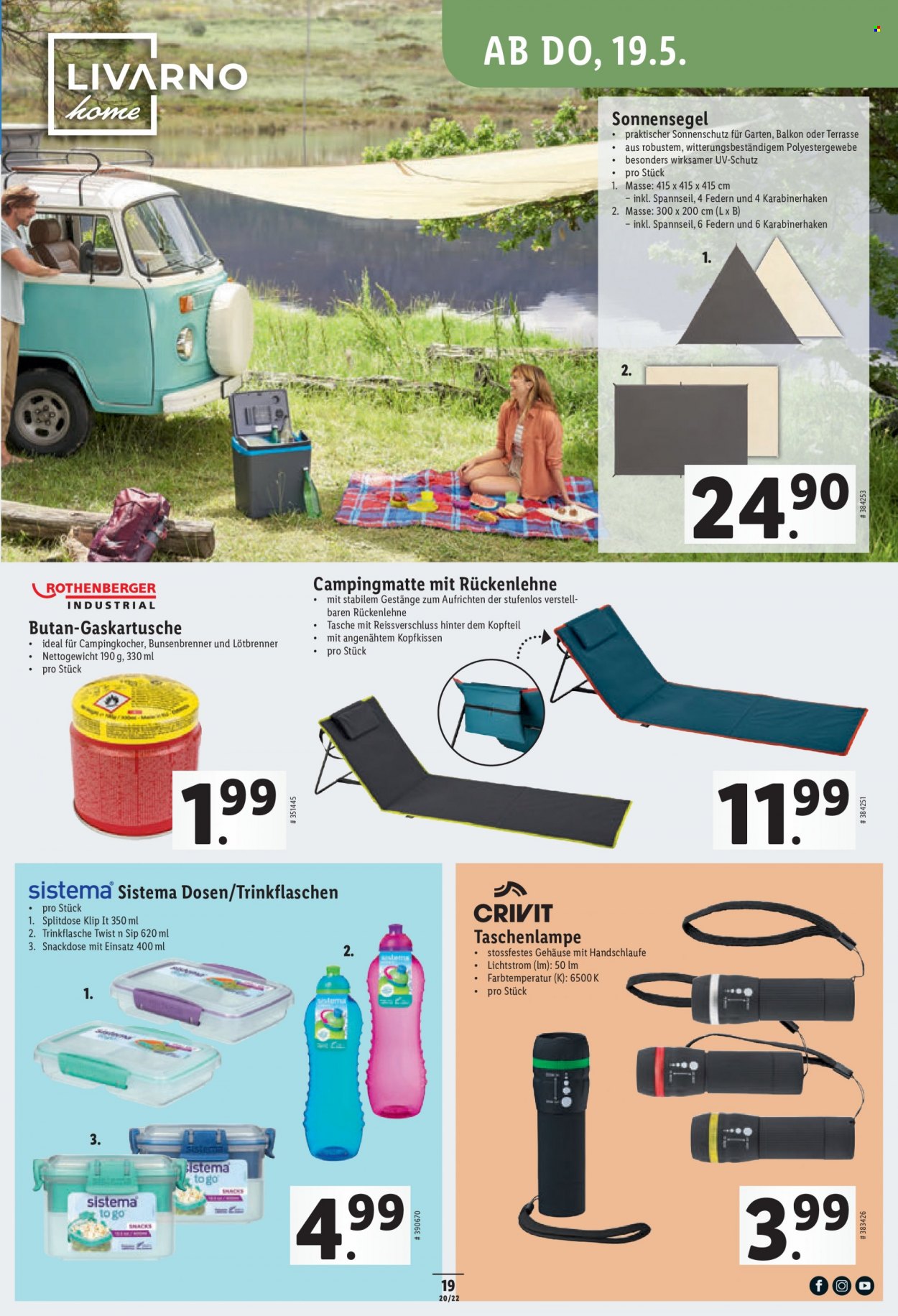 Prospekt Lidl - 19.5.2022 - 24.5.2022. Seite 19