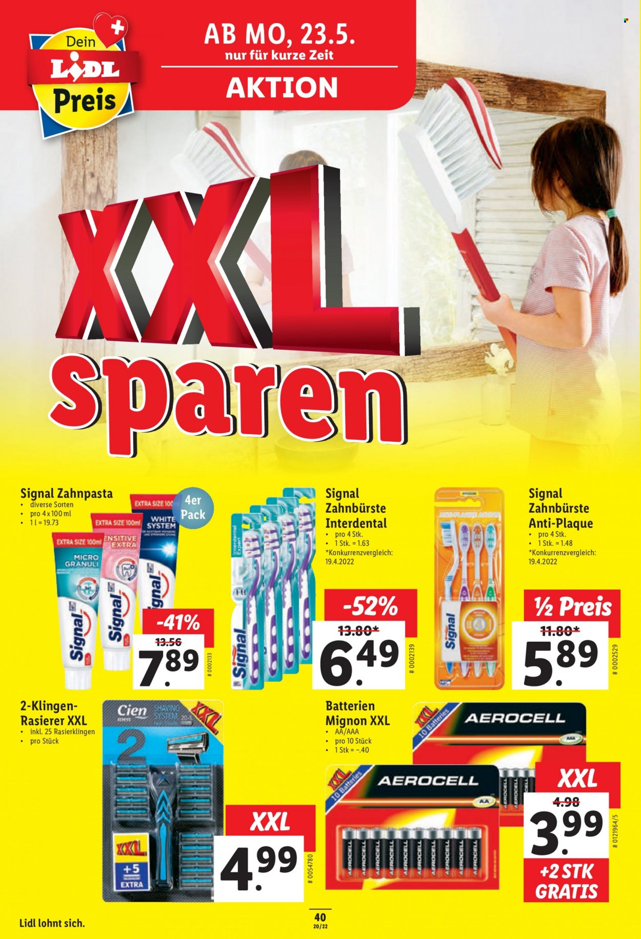 Prospekt Lidl - 19.5.2022 - 24.5.2022. Seite 40