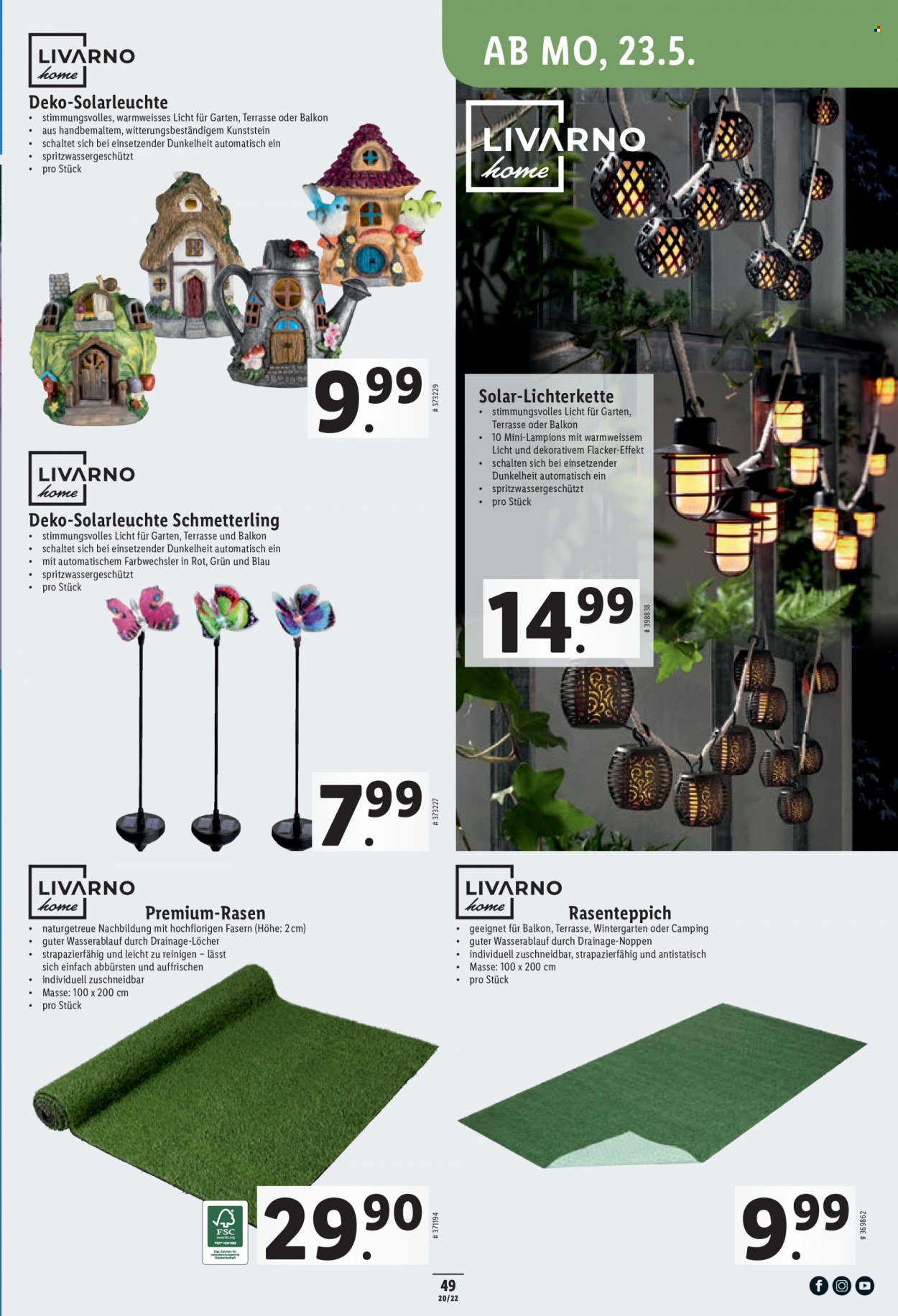 Prospekt Lidl - 19.5.2022 - 24.5.2022. Seite 49