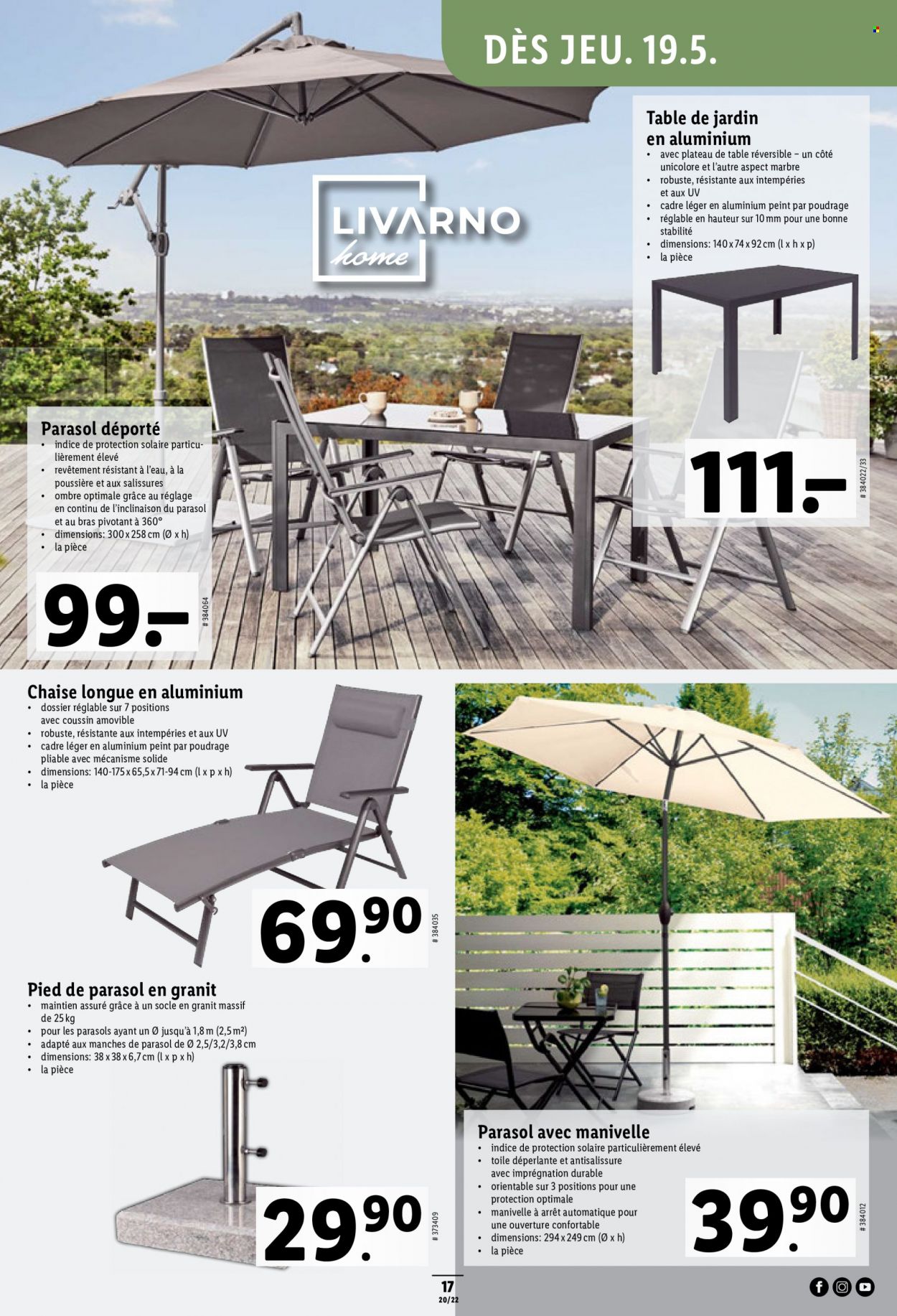 Prospekt Lidl - 19.5.2022 - 24.5.2022. Seite 17