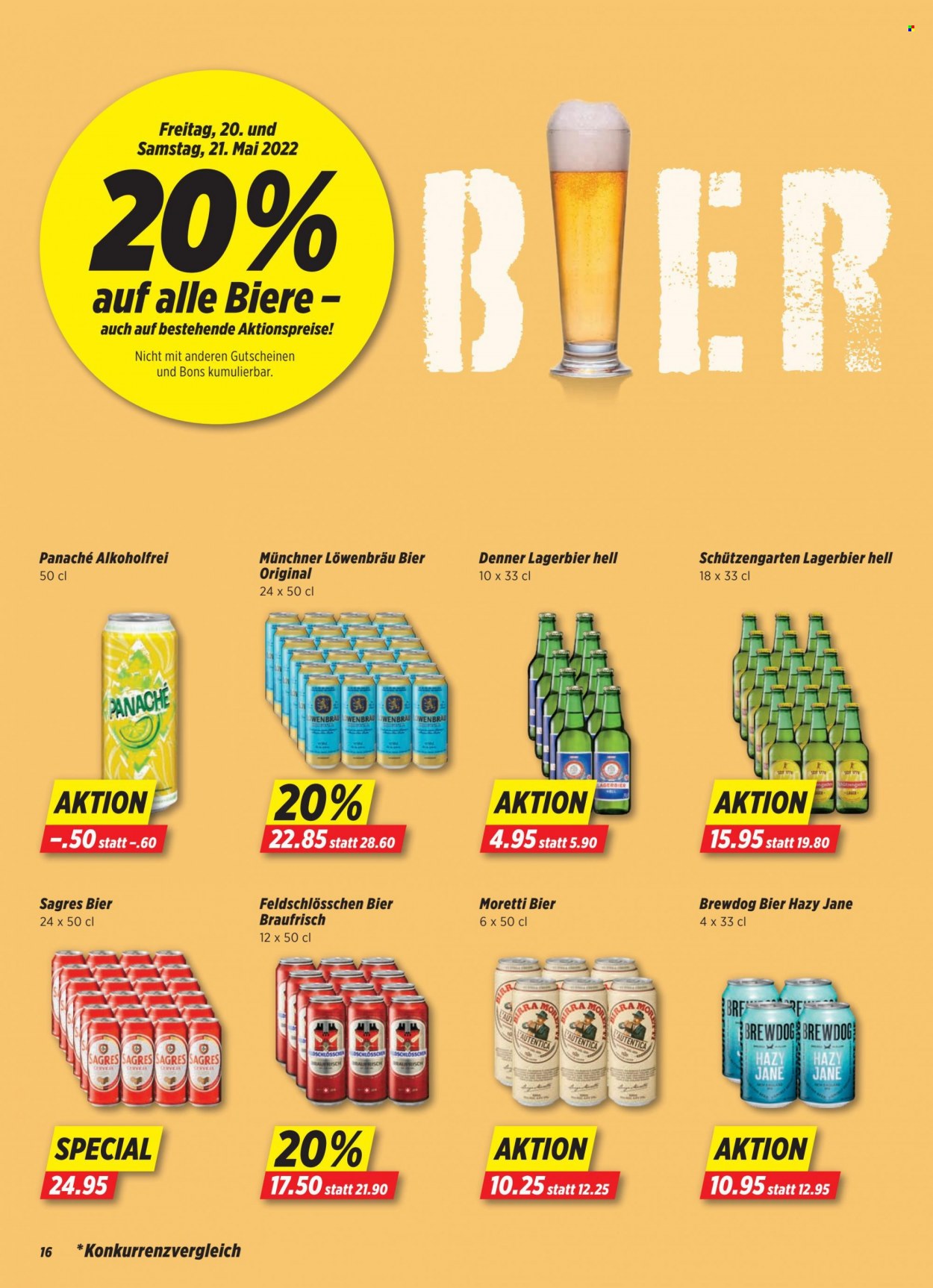 Prospekt Denner - 17.5.2022 - 23.5.2022. Seite 16