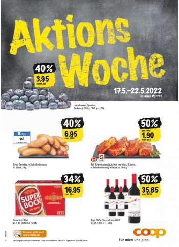 Prospekte Coop - 17.5.2022 - 22.5.2022.