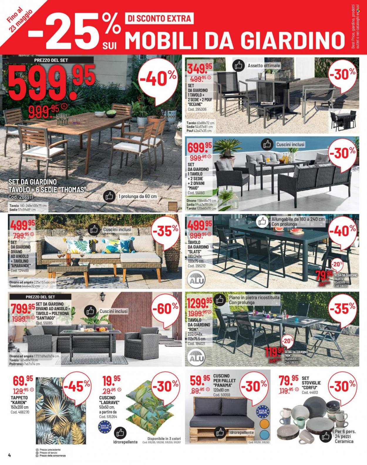Volantino Conforama - 17.5.2022 - 30.5.2022. Pagina 4