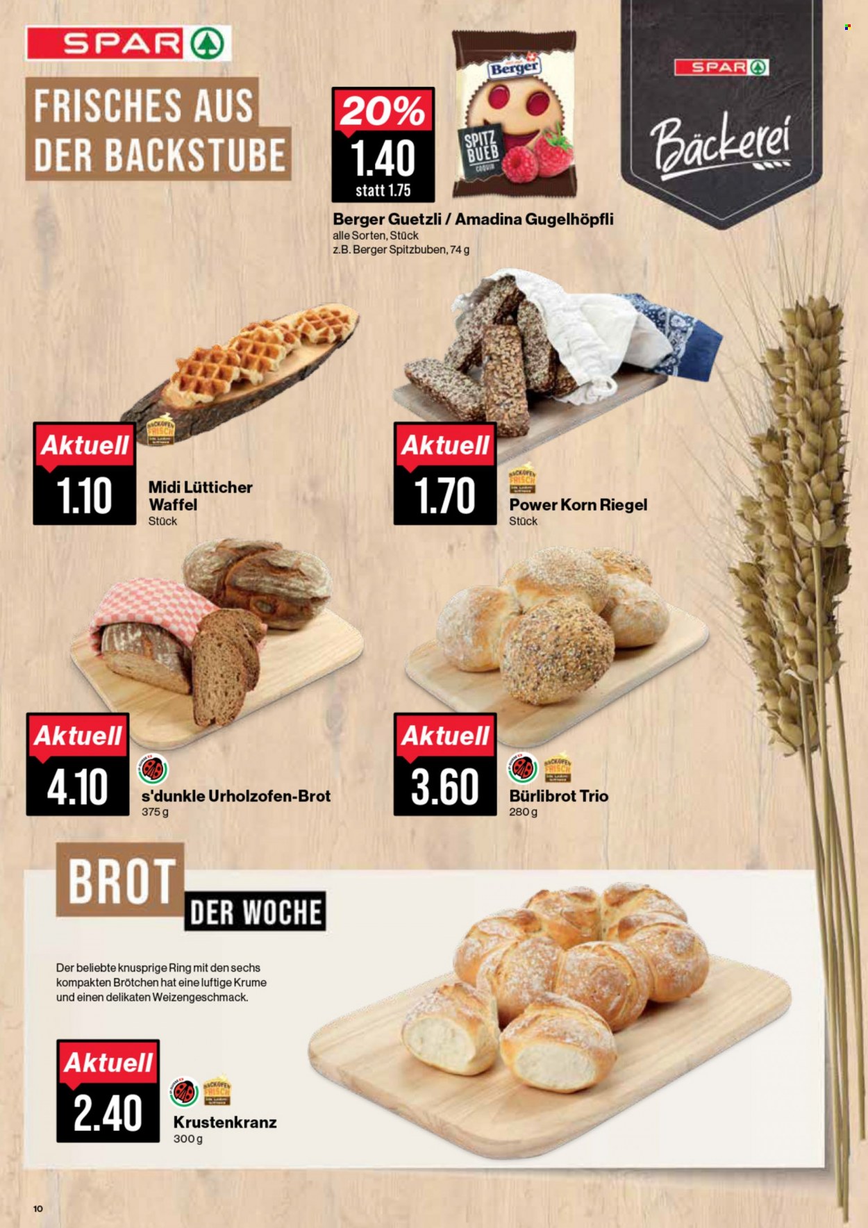 Prospekt SPAR - 24.5.2022 - 28.5.2022. Seite 10