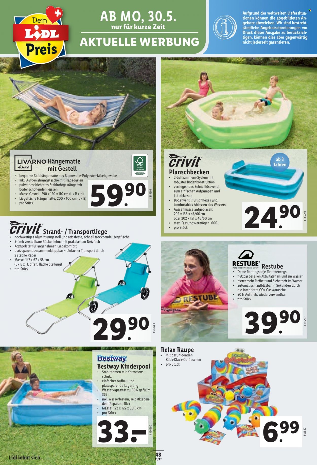 Volantino Lidl - 25.5.2022 - 1.6.2022. Pagina 48
