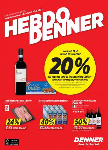 Catalogue Denner - 24.5.2022 - 30.5.2022.