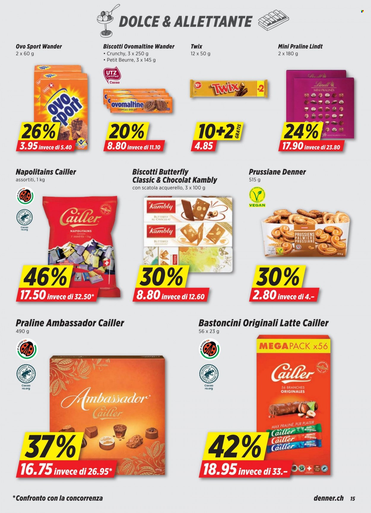 Prospekt Denner - 24.5.2022 - 30.5.2022. Seite 15