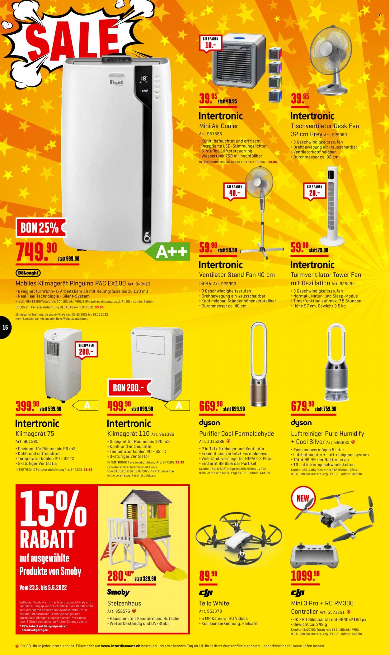 Volantino Interdiscount - 23.5.2022 - 5.6.2022. Pagina 16