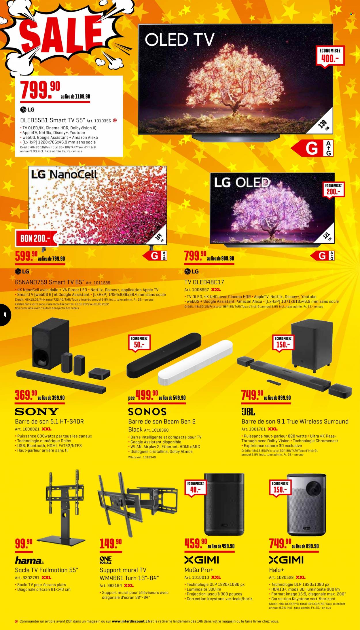 Prospekt Interdiscount - 23.5.2022 - 5.6.2022. Seite 4