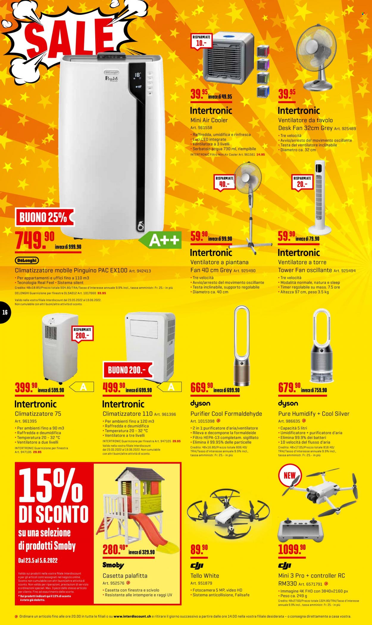 Volantino Interdiscount - 23.5.2022 - 5.6.2022. Pagina 16