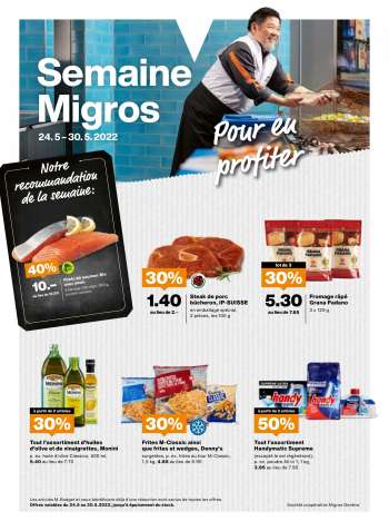 Prospekte Migros - 24.5.2022 - 30.5.2022.