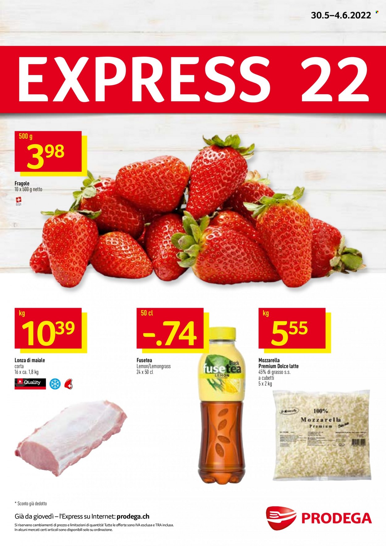 Volantino Prodega - 30.5.2022 - 4.6.2022. Pagina 1