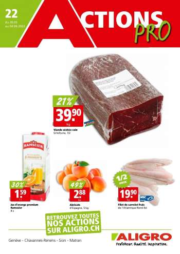 Catalogue ALIGRO - 30.5.2022 - 4.6.2022.