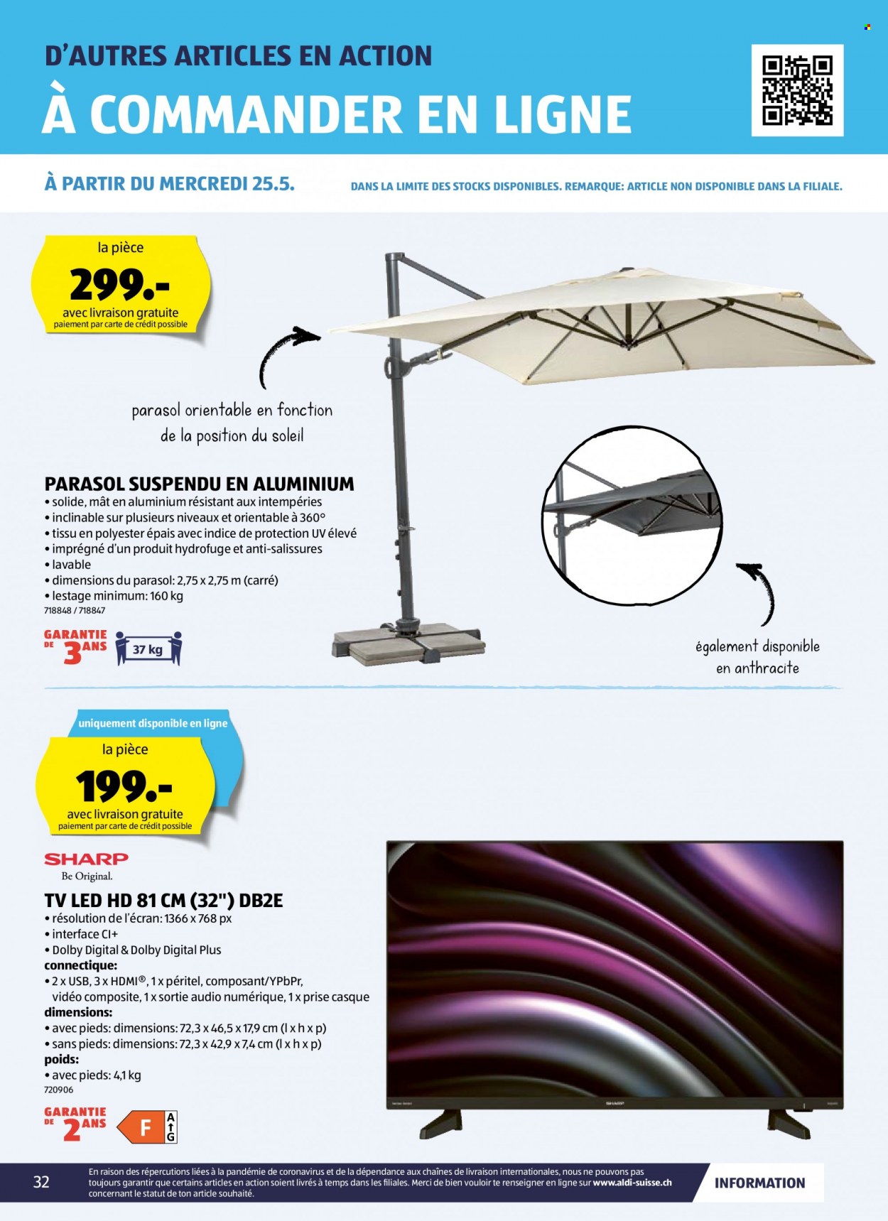 Prospekt Aldi - 25.5.2022 - 1.6.2022. Seite 32