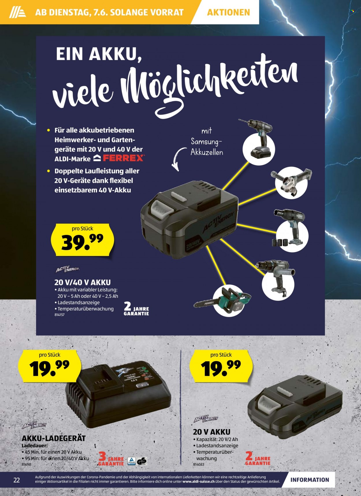 Prospekt Aldi - 2.6.2022 - 8.6.2022. Seite 22
