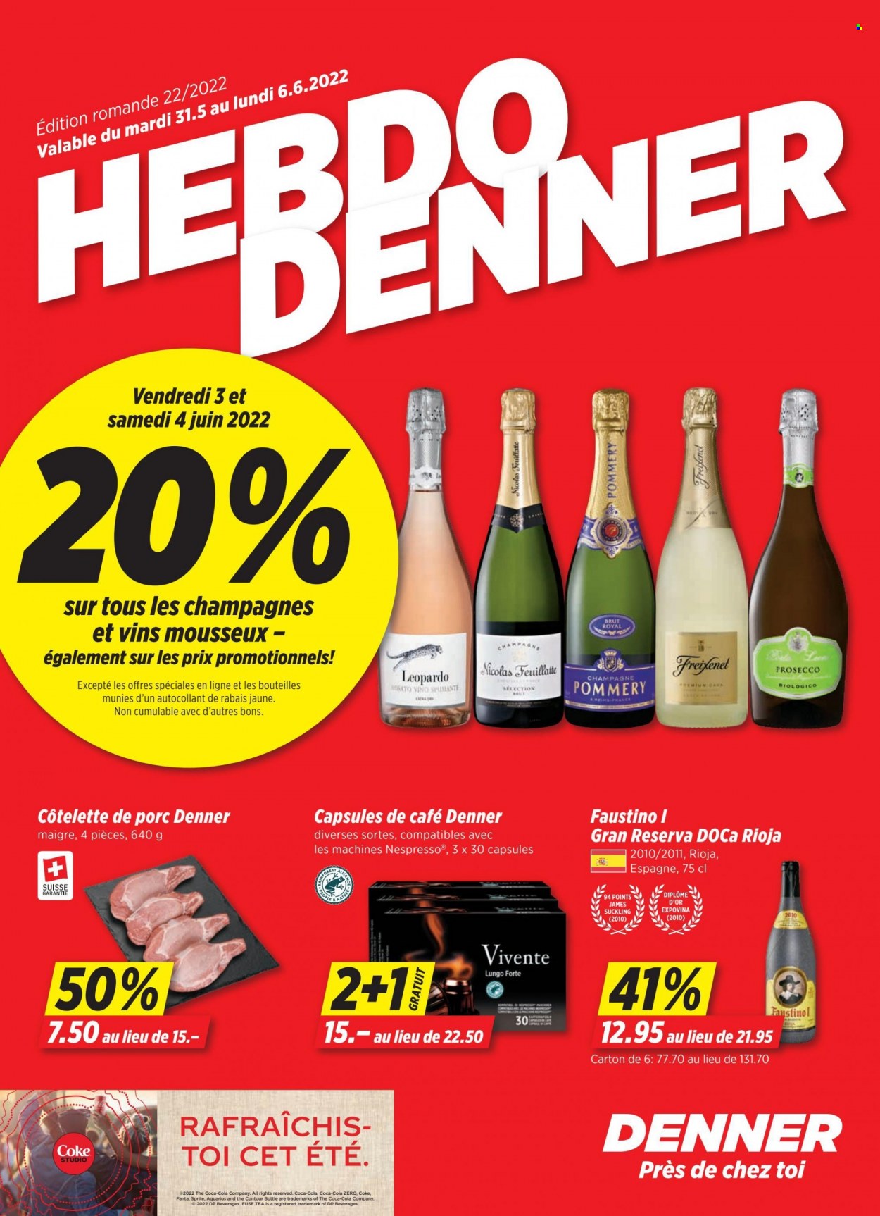 Volantino Denner - 31.5.2022 - 6.6.2022. Pagina 1