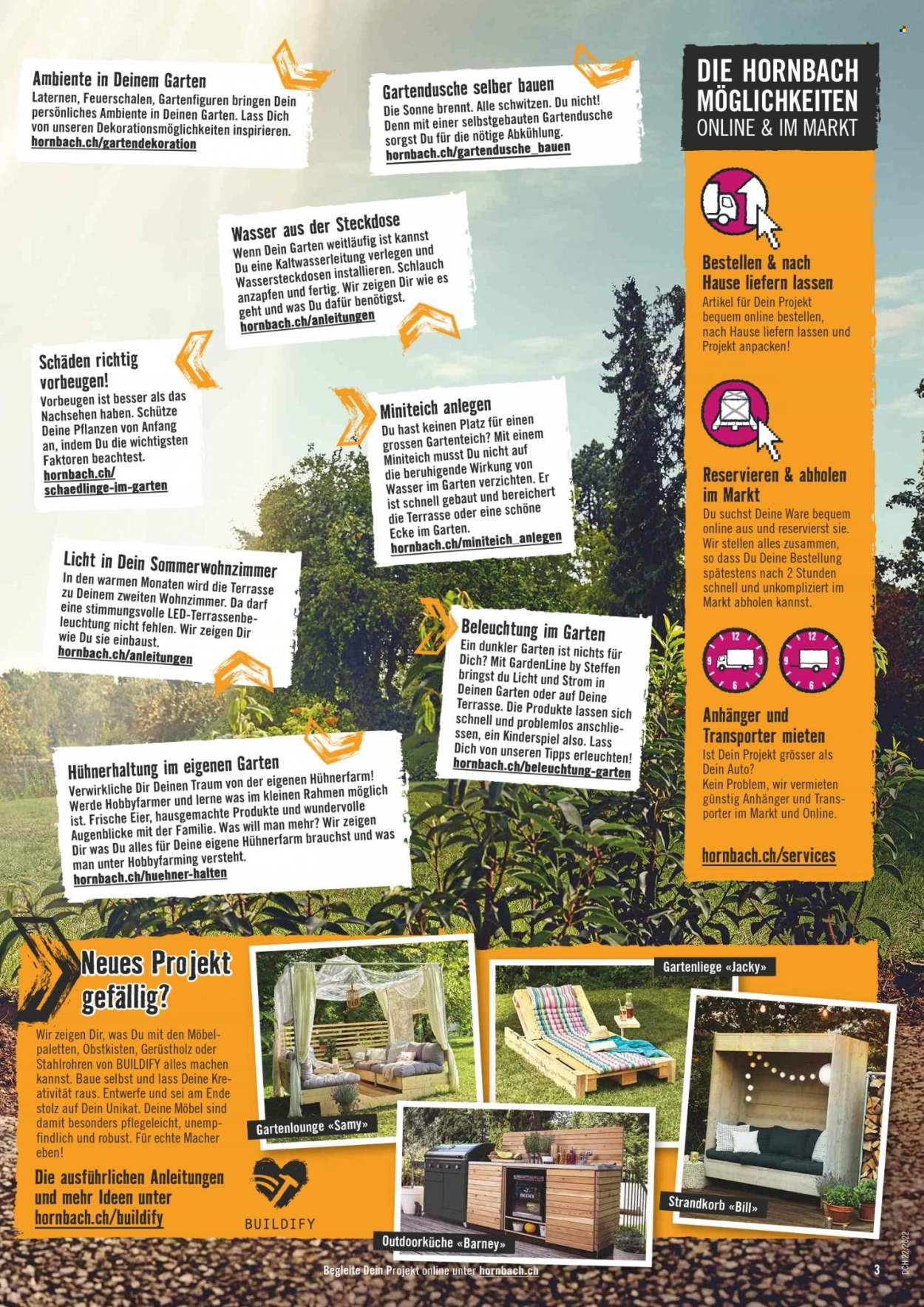 Volantino Hornbach - 30.5.2022 - 30.6.2022. Pagina 3