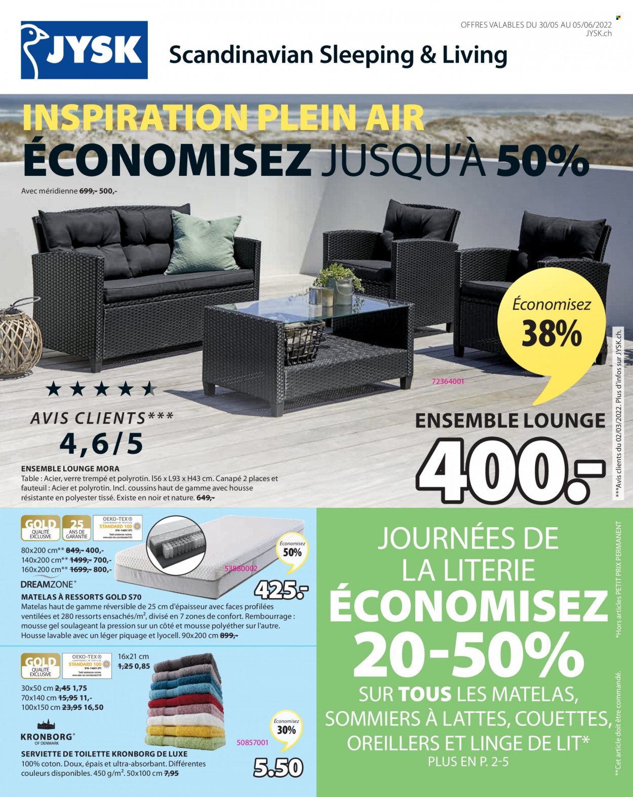 Catalogue JYSK - 30.5.2022 - 5.6.2022. Page 1