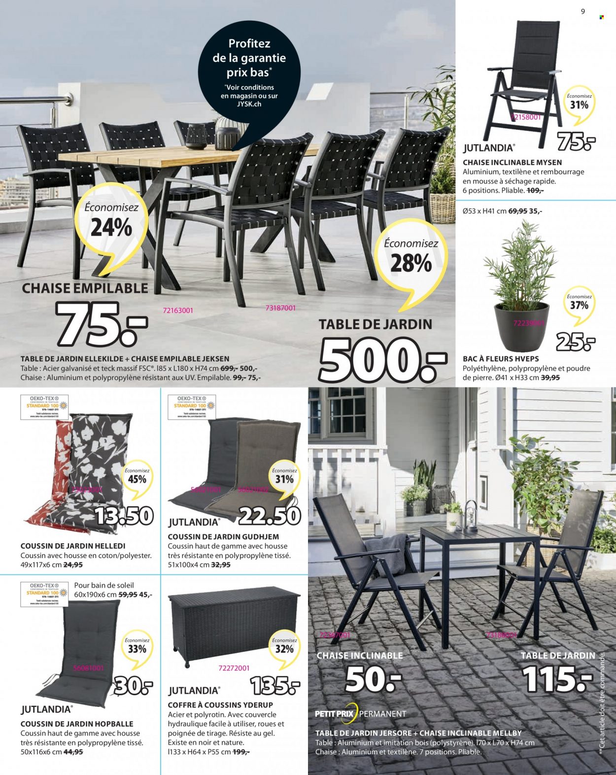 Catalogue JYSK - 30.5.2022 - 5.6.2022. Page 9