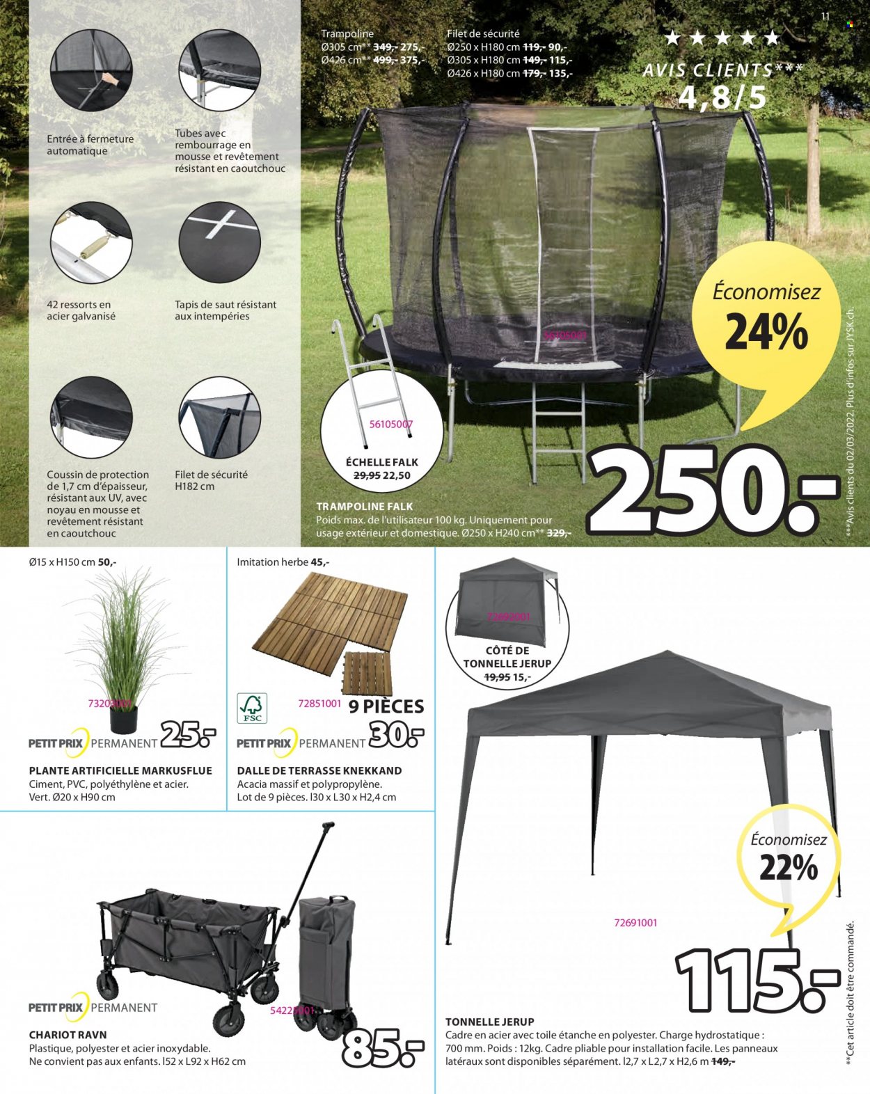 Catalogue JYSK - 30.5.2022 - 5.6.2022. Page 11