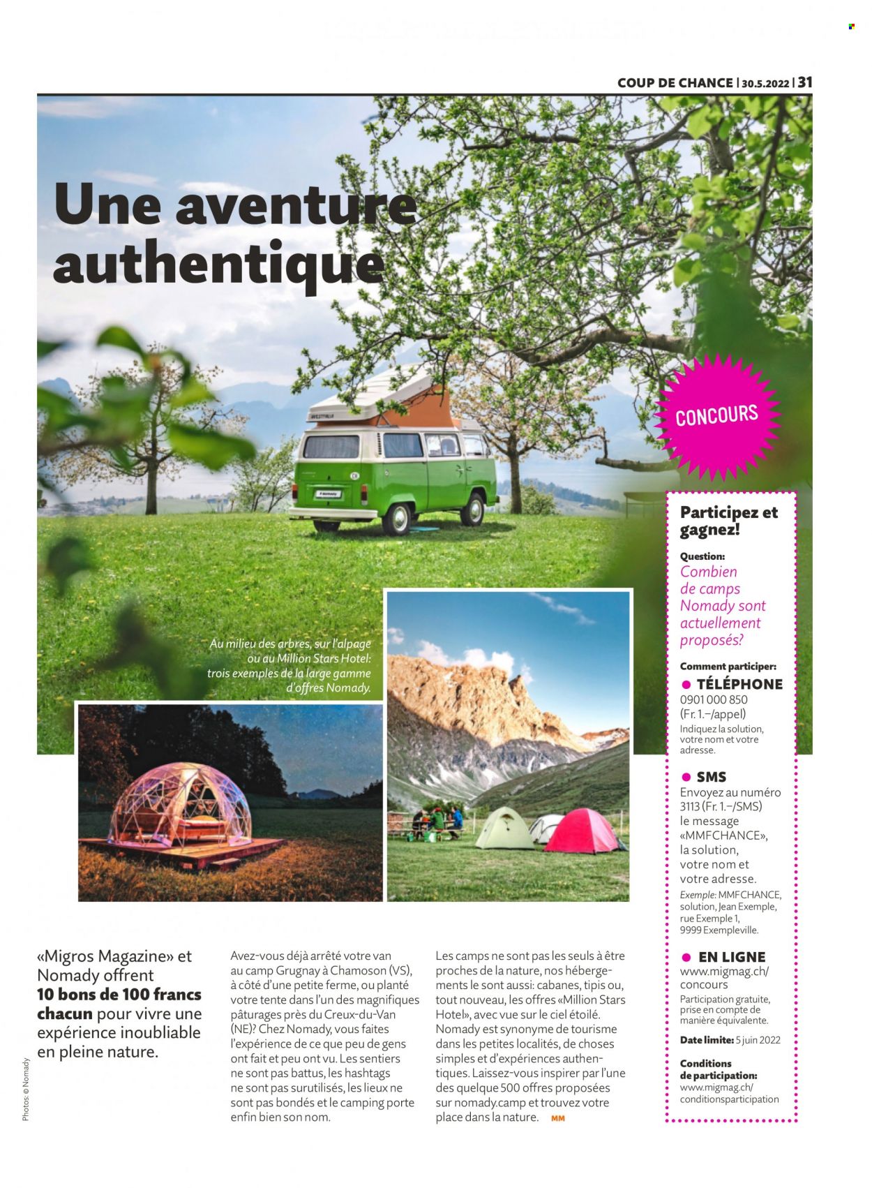 Volantino Migros - 30.5.2022 - 5.6.2022. Pagina 31