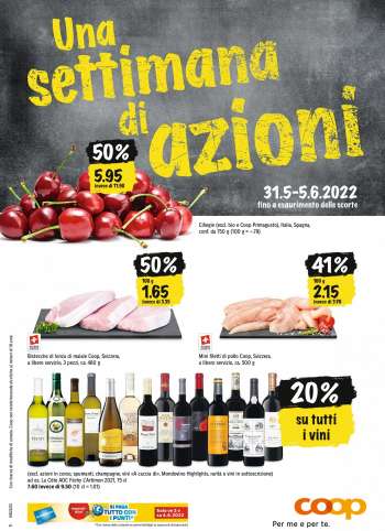 Prospekte Coop - 31.5.2022 - 5.6.2022.