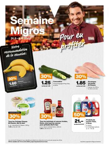 Prospekte Migros - 31.5.2022 - 6.6.2022.