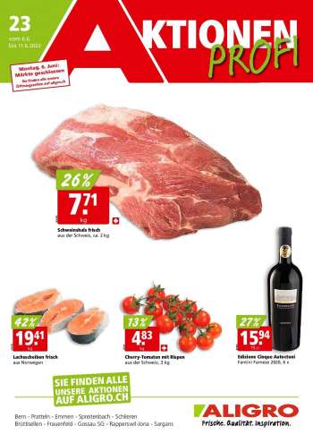 Volantino ALIGRO - 6.6.2022 - 11.6.2022.