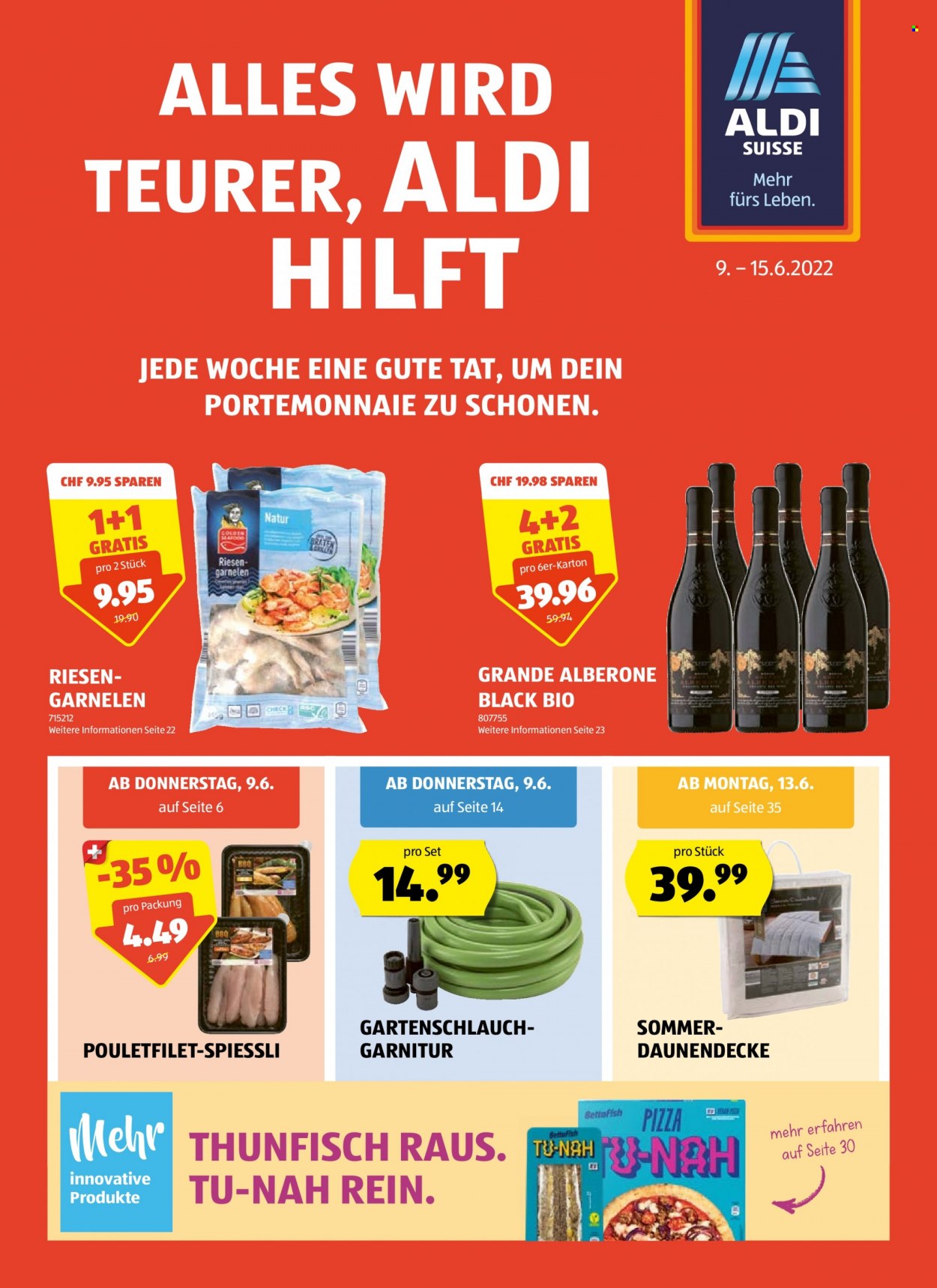 Volantino Aldi - 9.6.2022 - 15.6.2022. Pagina 1