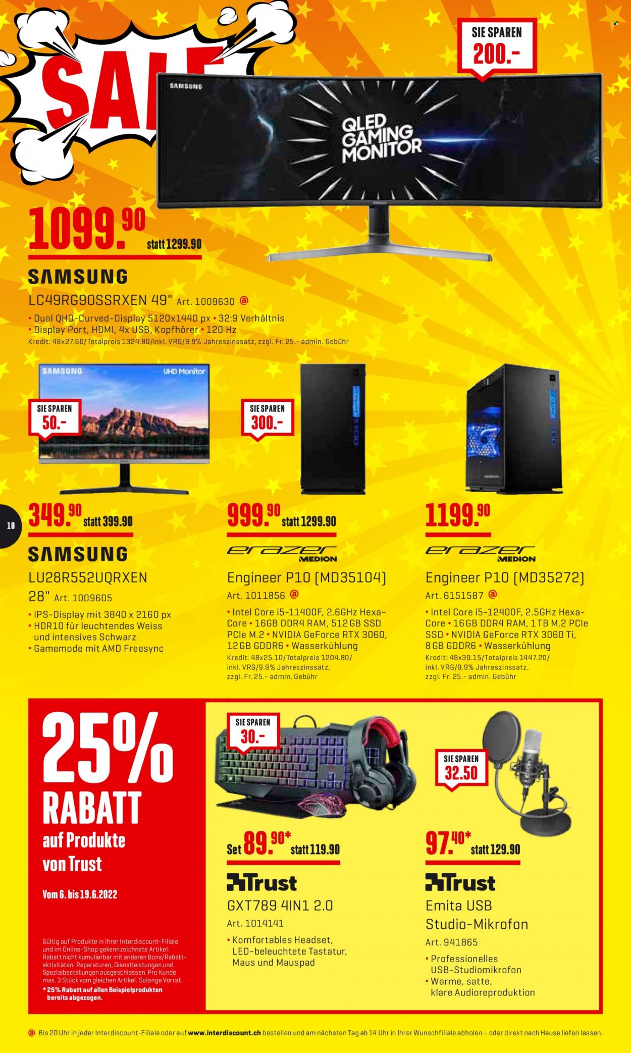 Volantino Interdiscount - 6.6.2022 - 19.6.2022. Pagina 10